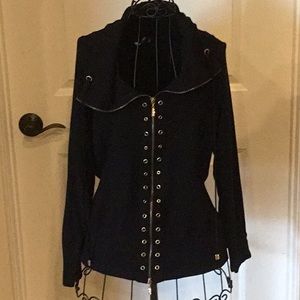 Black woman’s sweater/jacket